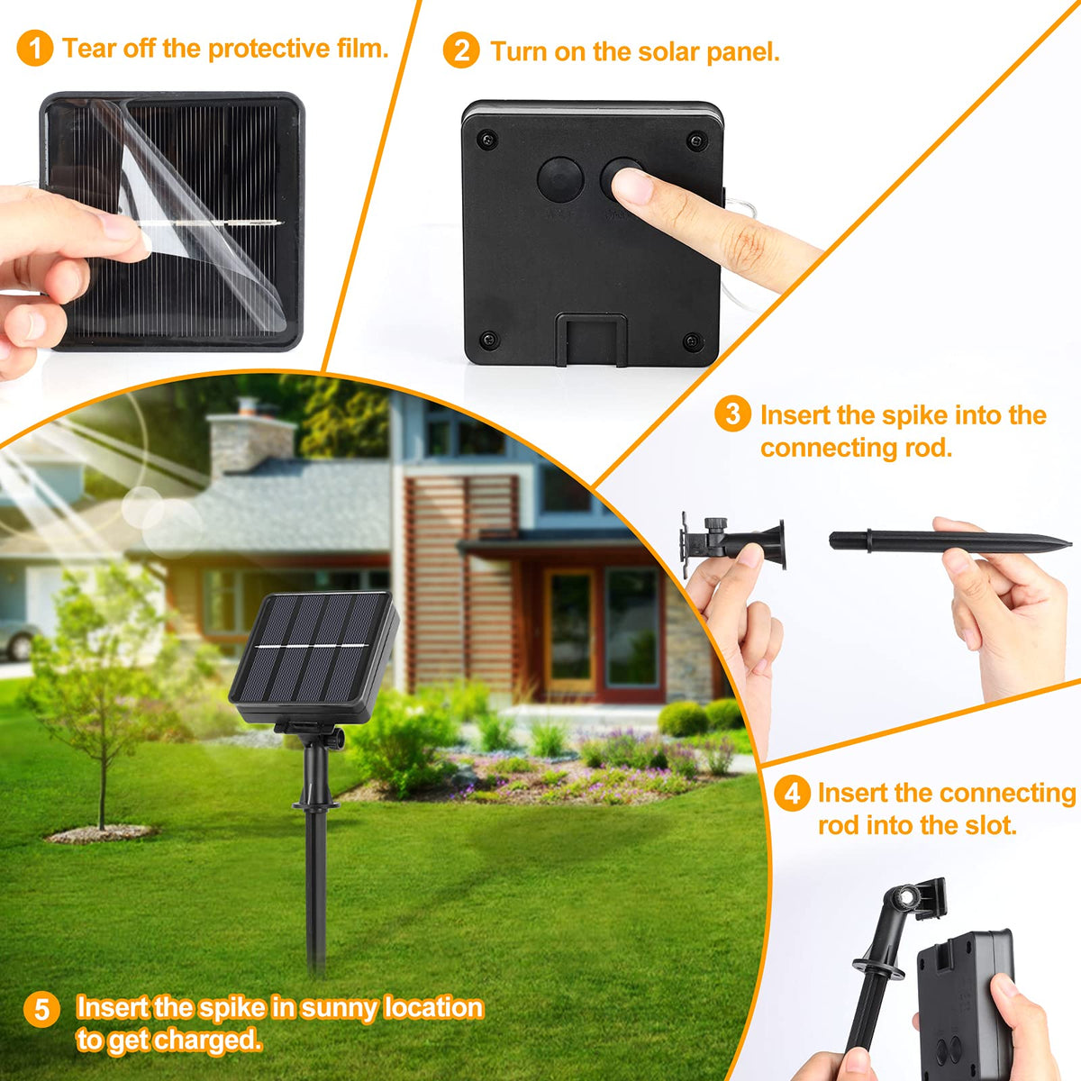 BesLowe 4-pack with mounting accessories for quick setup.
