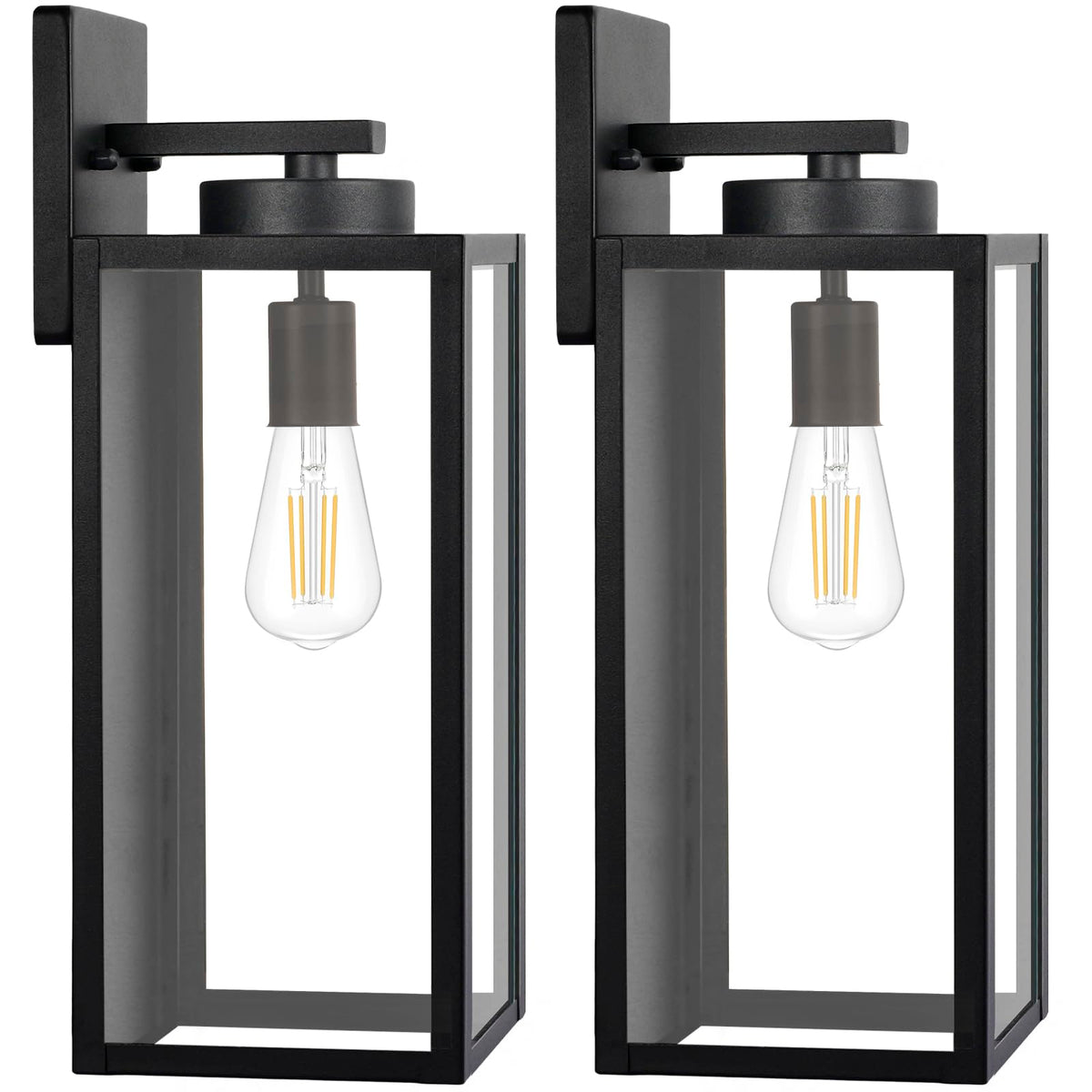 BesLowe exterior-lantern-garage-porch-light versatile placement for porch, patio, or garage.