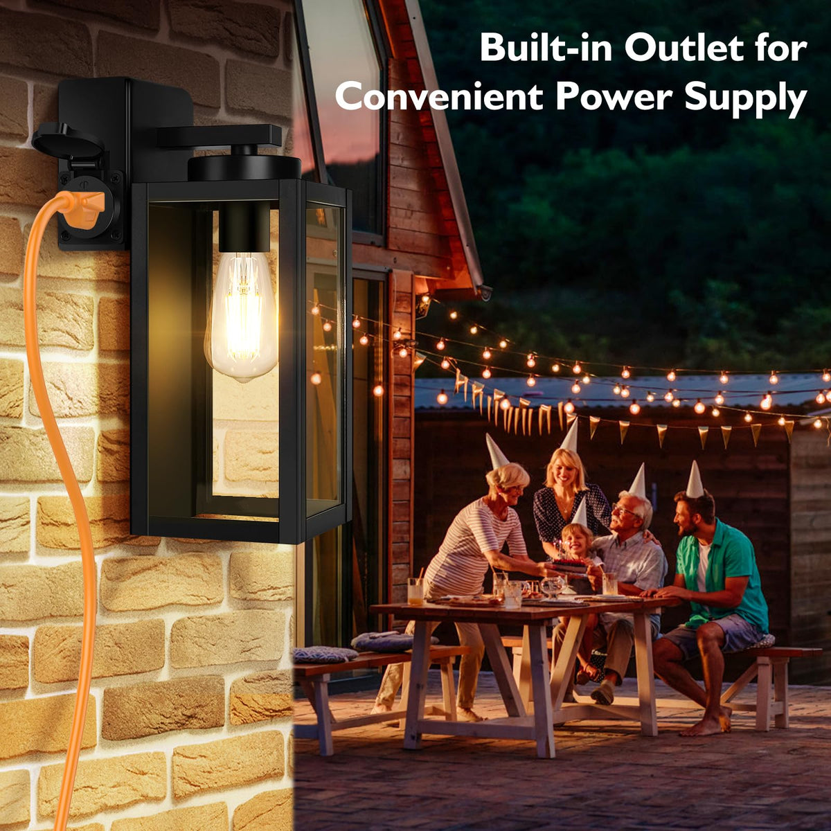 BesLowe porch and garage lighting improves safety and entryway visibility.