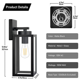 BesLowe fixture demonstrates versatile bulb options including LED and incandescent.