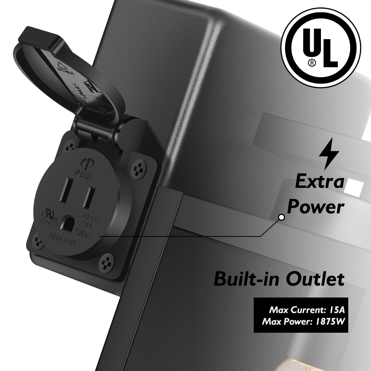 BesLowe outdoor wall light with glass shade enhances exterior ambiance and safety.