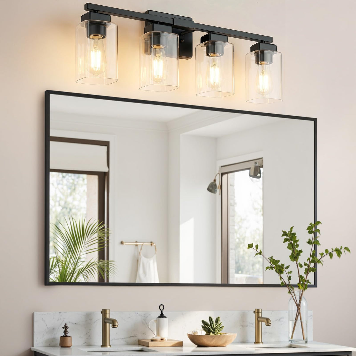 BesLowe vanity light installation hardware included with clear instructions