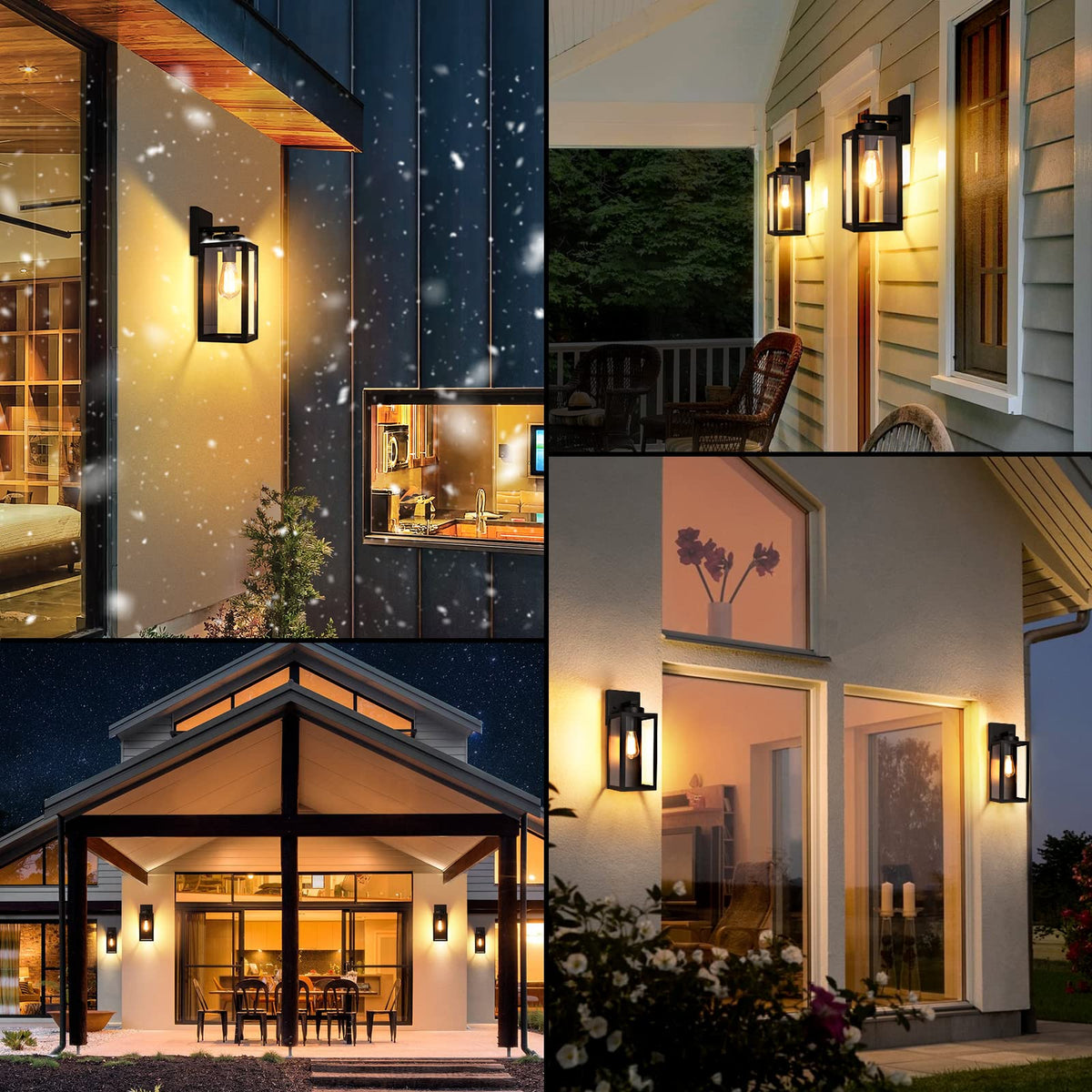 BesLowe weatherproof exterior lighting protects against elements while brightening spaces.