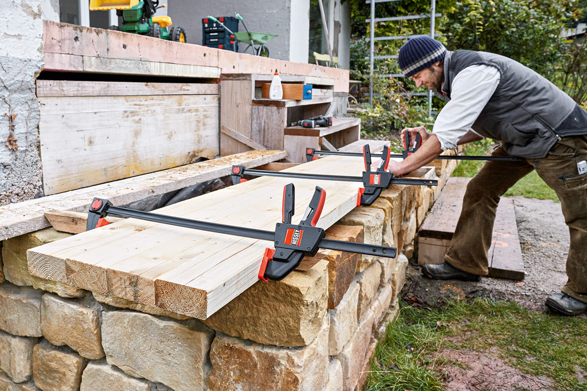 BESSEY EHKXL12 shows 600 lb clamping force for strong holding power