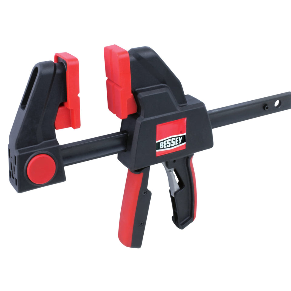 BESSEY EHKXL12 trigger clamp set ready for woodworking projects