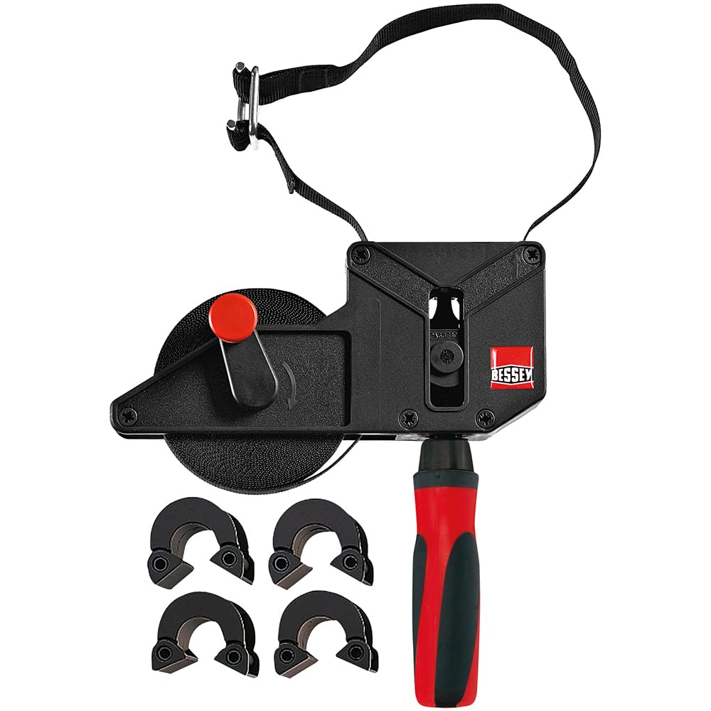 BESSEY VAS-23+2K-CB strap clamp applies even pressure on irregular shapes.