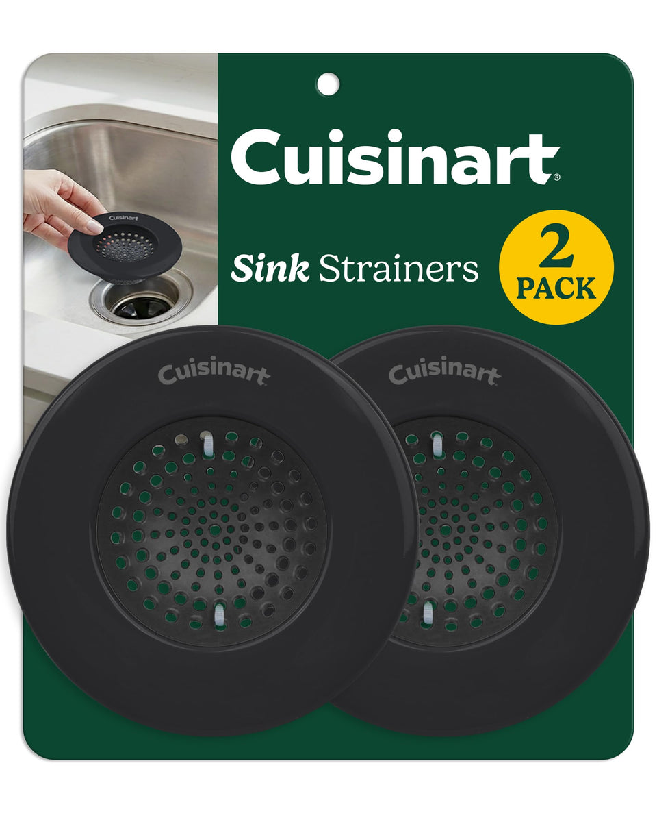 Best Brands Cuisinart sink strainer front view showing dual-pack convenience for busy kitchens