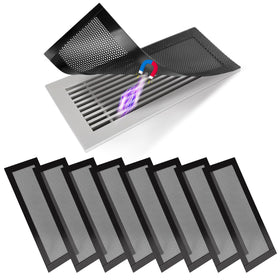 BEST CHOICE MAGNETS 8P floor vent cover closeup highlights strong magnets protecting vents from debris