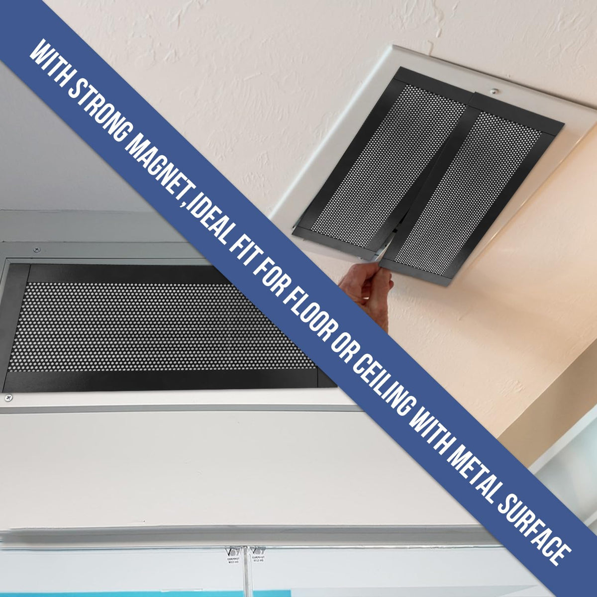 BEST CHOICE MAGNETS 8P vent mesh blocks debris and small objects from entering