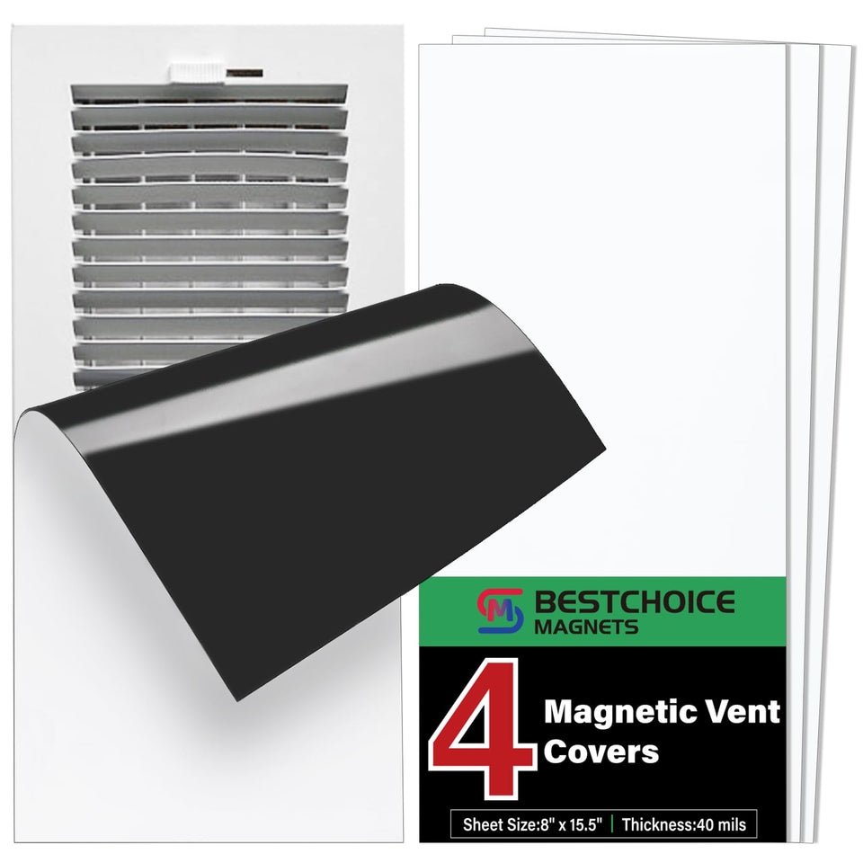 BEST CHOICE MAGNETS vent cover 8x15-5 inches, magnetic attachment for airflow control.