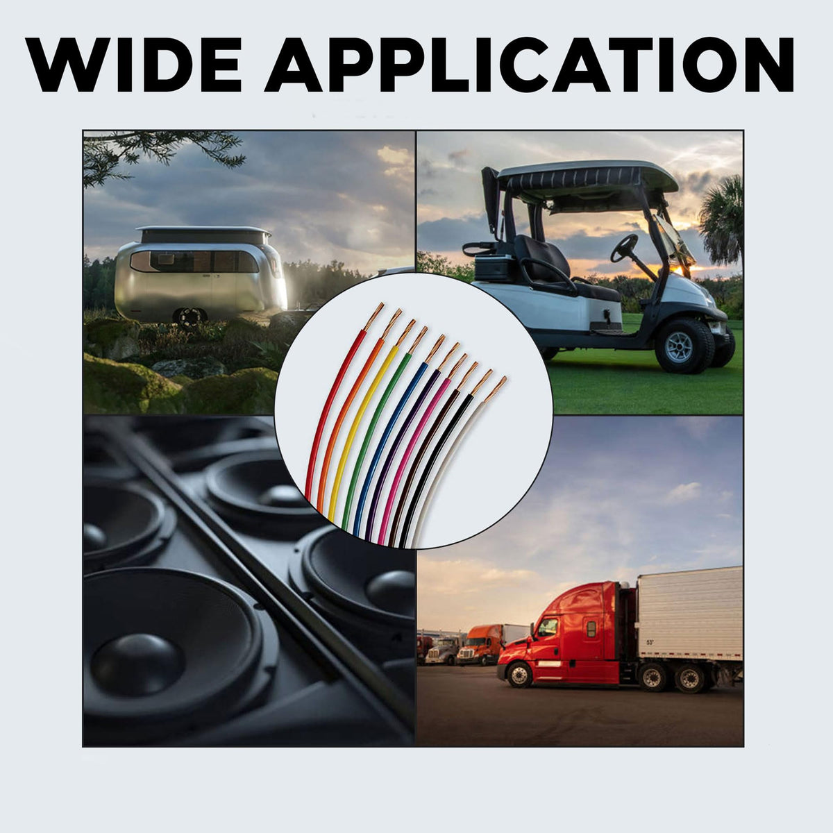BEST CONNECTIONS durable flexible primary wire for general electrical tasks.