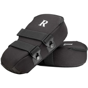 Best of Everything Platinum Work Knee Pads on the floor for comfortable kneeling during tiling