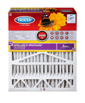 BestAir A201-SGM-BOX11R media inside captures fine particles for cleaner indoor air.