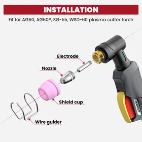 BestArc AG60P electrode pack supports consistent arc performance.