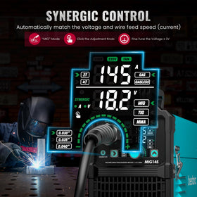Bestarc MIG145 4 in 1 MIG TIG stick setup for versatile welding tasks
