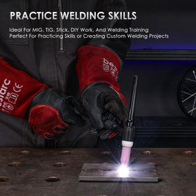 Bestarc multi-process welding plates compatible with MIG, TIG, and arc.