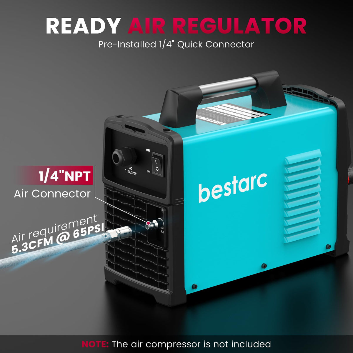 Bestarc LED status display assists quick fault diagnosis on site.