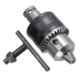 Bestgle chuck 1/2-20UNF mount for versatile drilling with 1.5–13mm bits.
