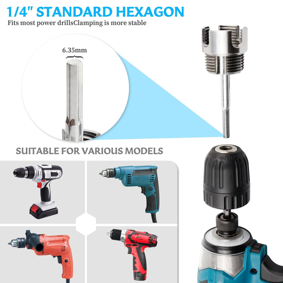 Bestgle enables quick repairs and rethreading in tight spaces.