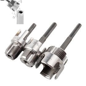 Bestgle pipe threading tool kit assembled for convenient DIY repairs.