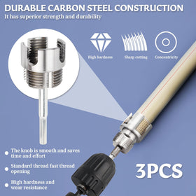 Bestgle supports PPR, PVC, plastic and MPP pipe threading compatibility.