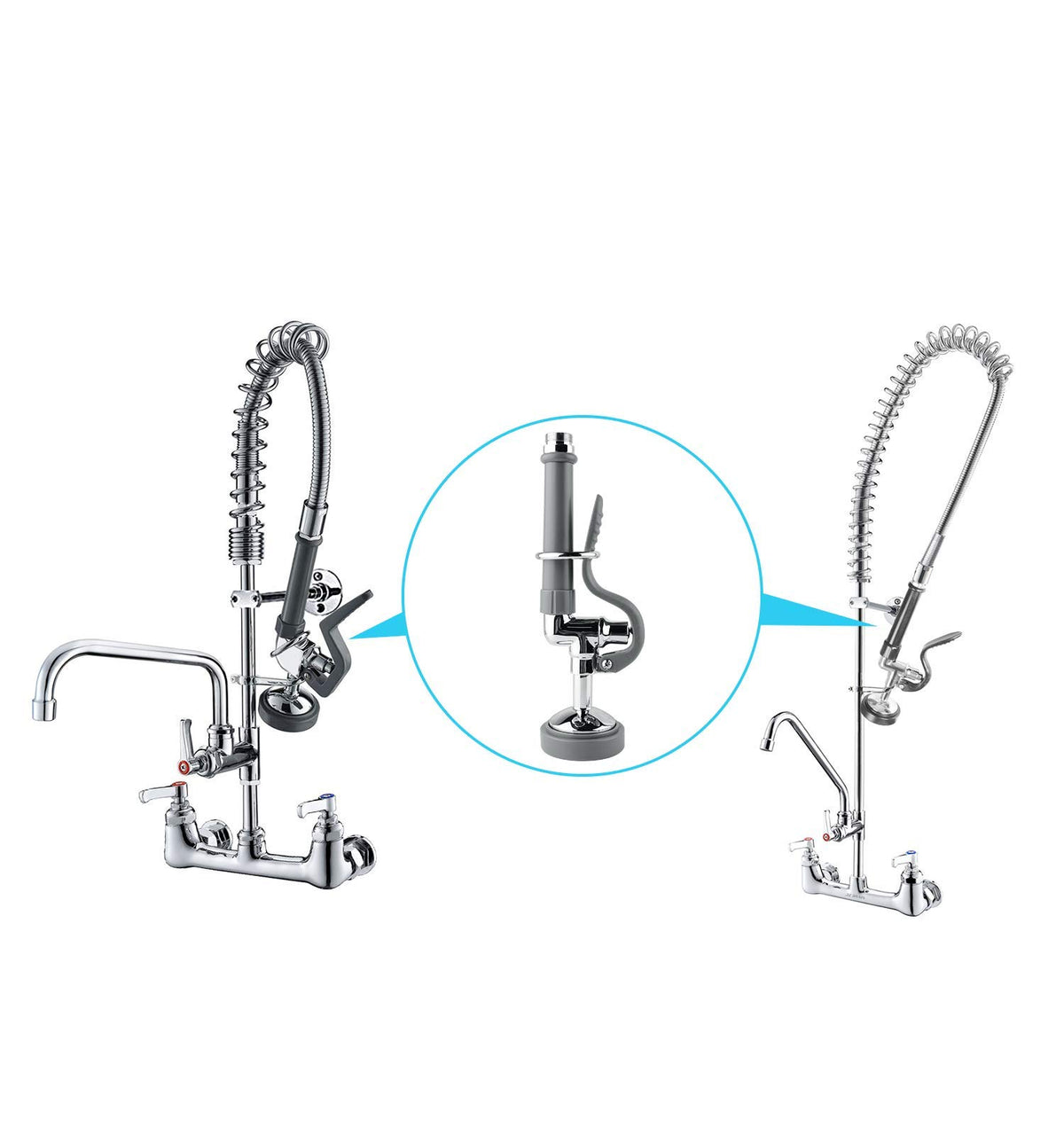 BESTJEEF rubber nozzles simplify cleaning and reduce mineral buildup