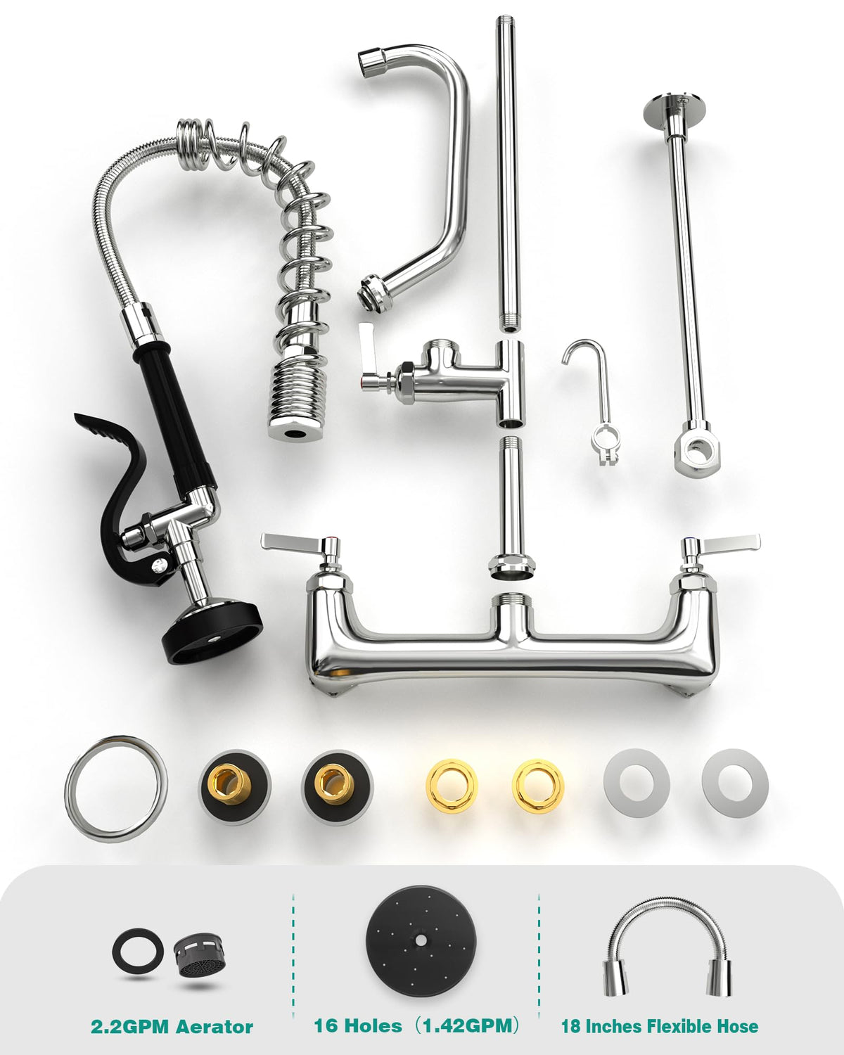 BESTJEEF easy installation guide and replaceable parts support.