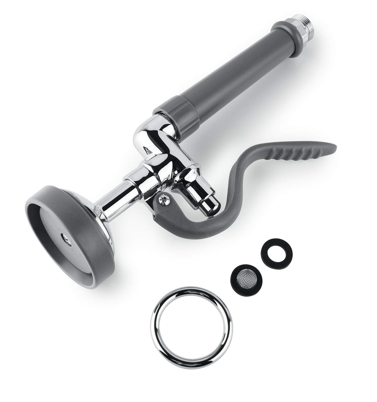 BESTJEEF pre rinse sprayer with chrome handle for fast dish rinsing