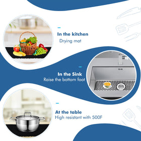 Bestjing heat resistant up to 500F supports hot pots safely.