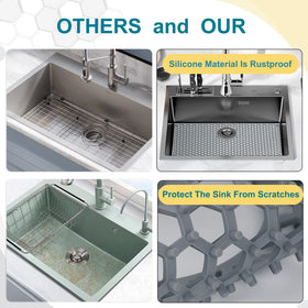 Bestjing silicone mat being easy to clean in a dishwasher