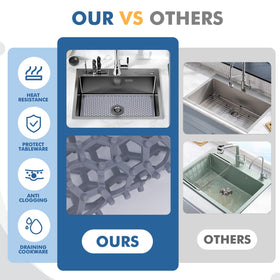 Bestjing heat-resistant mat withstands up to 500°F for hot items