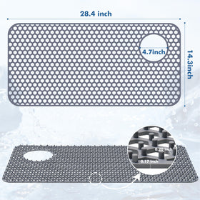 Bestjing mat cushions fragile utensils while washing to prevent accidental breaks