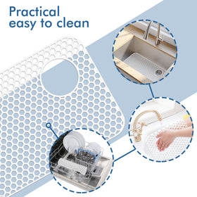Bestjing protector designed for porcelain and stainless steel sinks