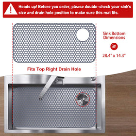 Bestjing sink protector in rustproof silicone offers flexible, durable kitchen protection for daily use