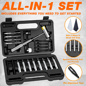 BESTNULE organizer case open shows all components ready for fast setup.