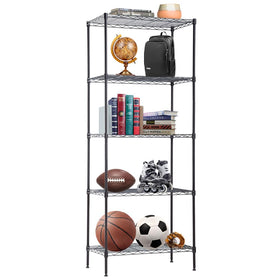 BestOffice 5-Tier Wire Shelf during assembly for quick, organized setup