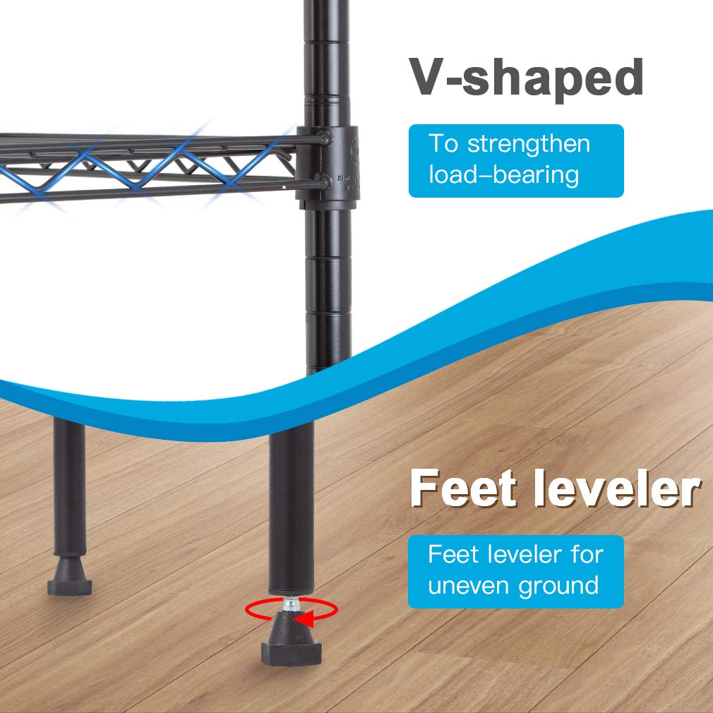 BestOffice shelf demonstrating 750-lb capacity in a garage setting