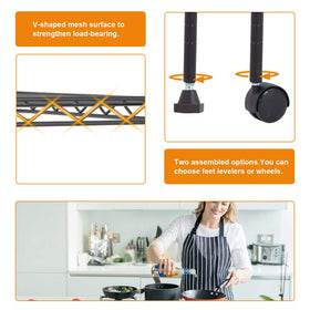 BestOffice rust-resistant powder coat protects shelves in busy spaces.