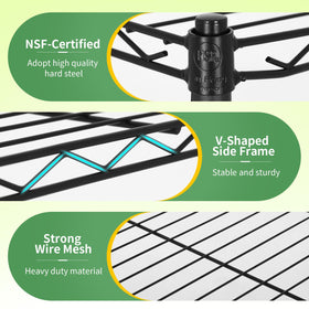 BestOffice adjustable shelves shown in 1-inch increments for flexible storage.