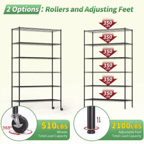 BestOffice heavy-load capacity demonstrates can hold large equipment.