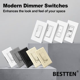 BESTTEN no-neutral install enables quick, simple wall wiring