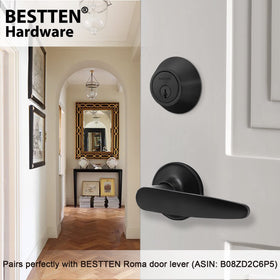 Backset adjustment range 60-70mm on BestTEN deadbolt