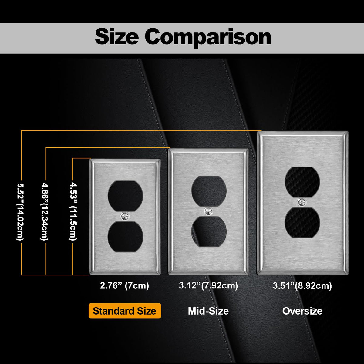 BESTTEN corrosion-resistant wall plate suitable for moist spaces