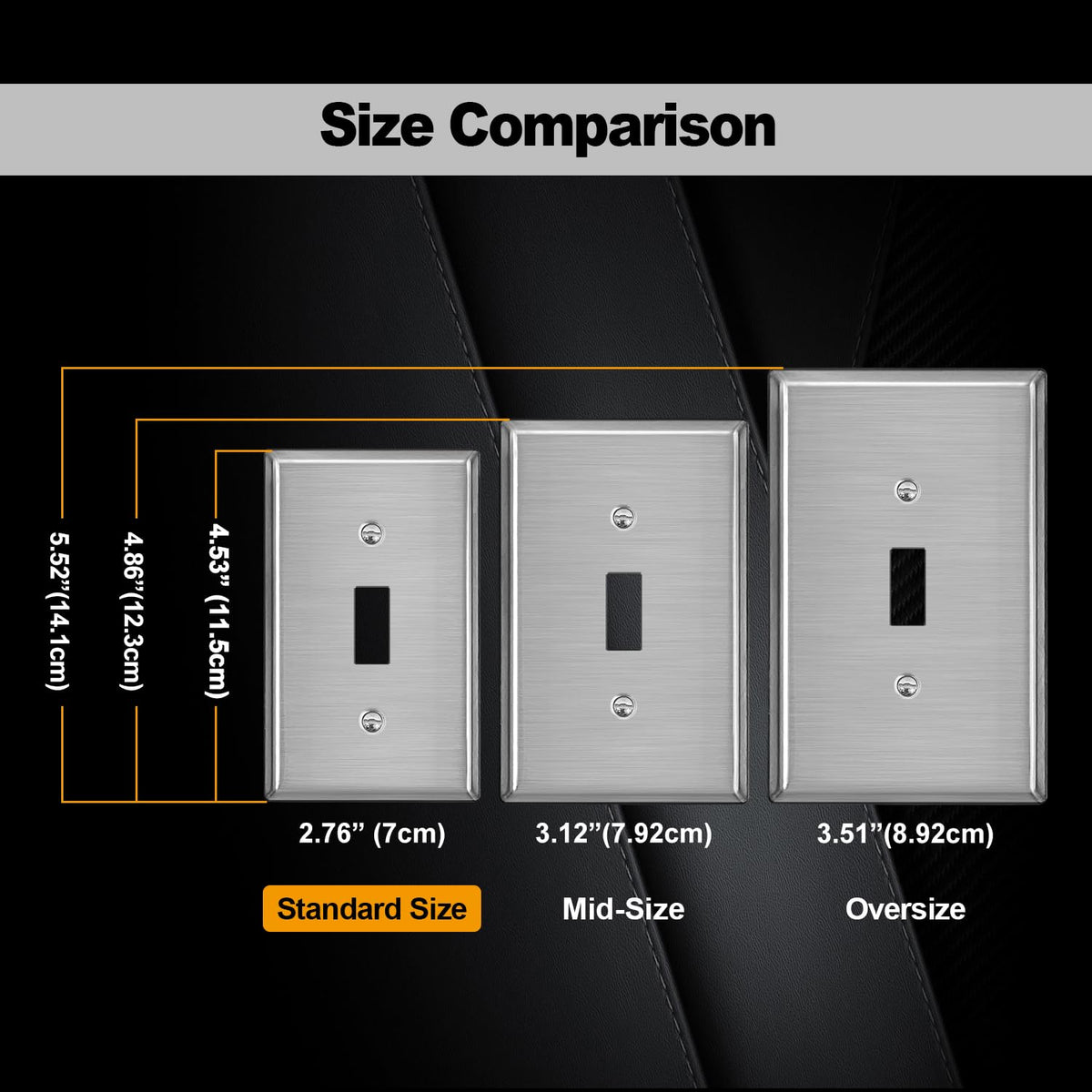 BESTTEN corrosion-resistant wall plate designed for commercial use