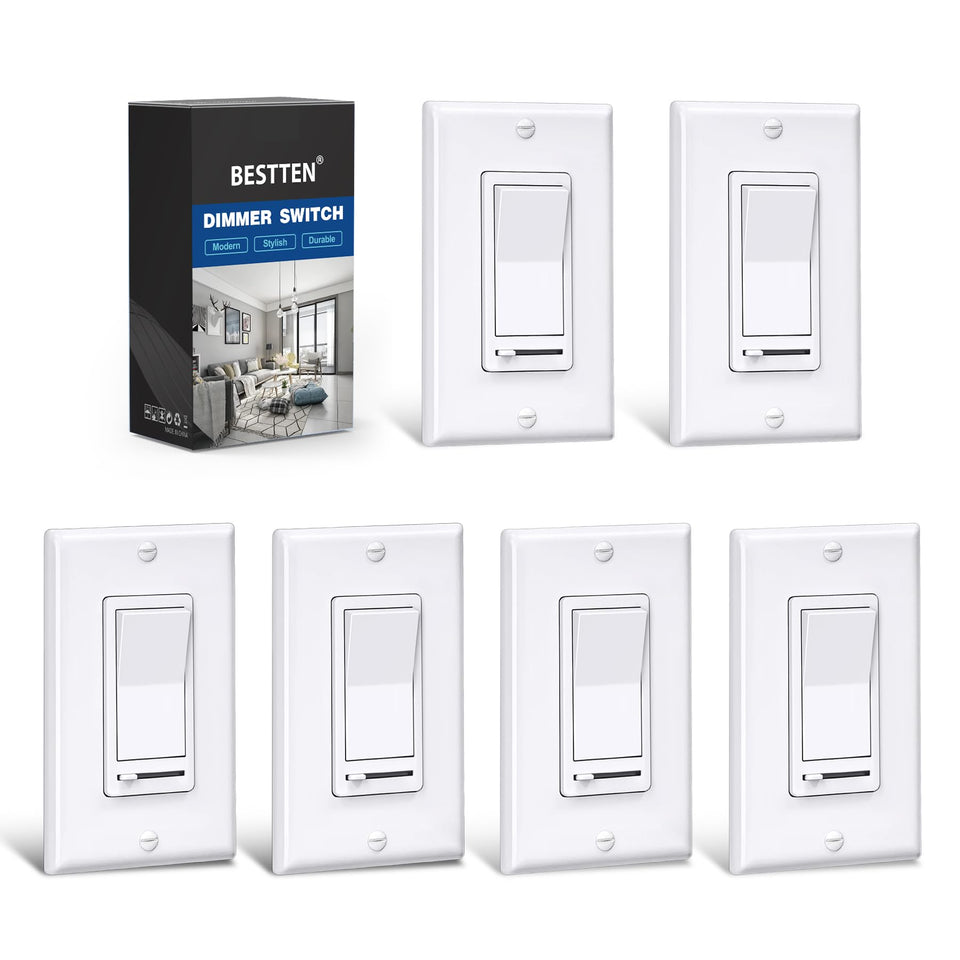 BESTTEN dimmer switch packaging front for quick setup