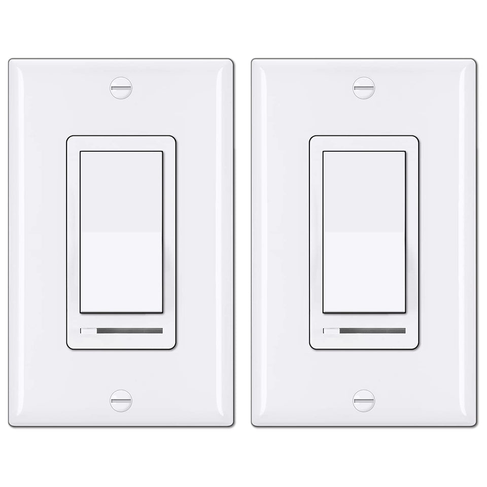 BESTTEN dimmer switch with side-adjustment wheel for flicker-free lighting control