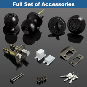 BESTTEN hardware on front exterior, ready to upgrade security
