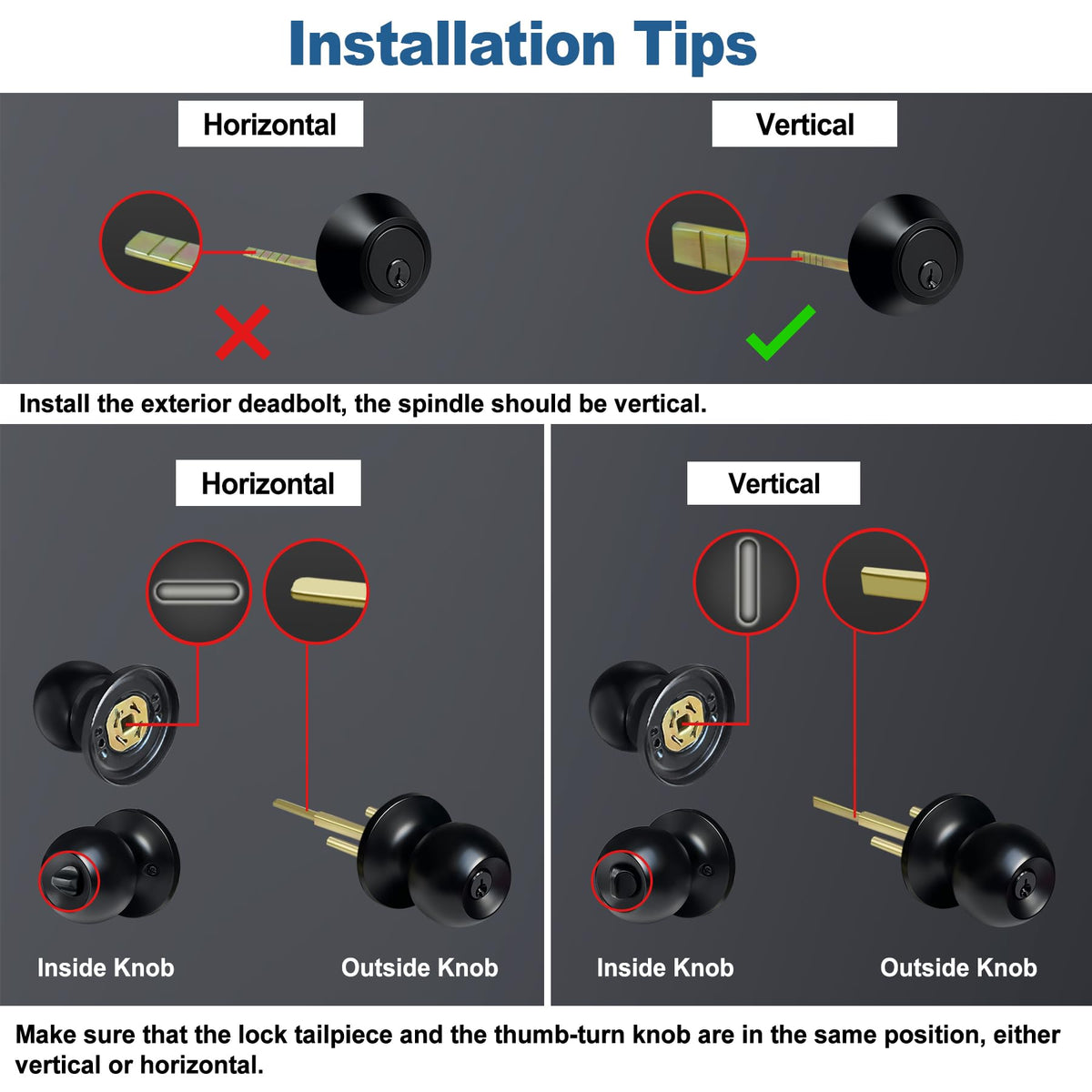 BESTTEN matte black door hardware with durable exterior finish for long-lasting use.