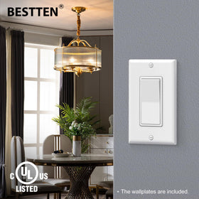BESTTEN UL-listed switch provides safety and reliability.