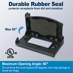 BESTTEN durable nylon body with stainless steel springs ensures lasting performance